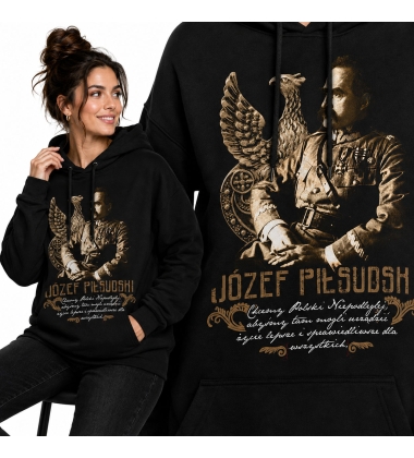 BLUZA DAMSKA Z KAPTUREM PIŁSUDSKI